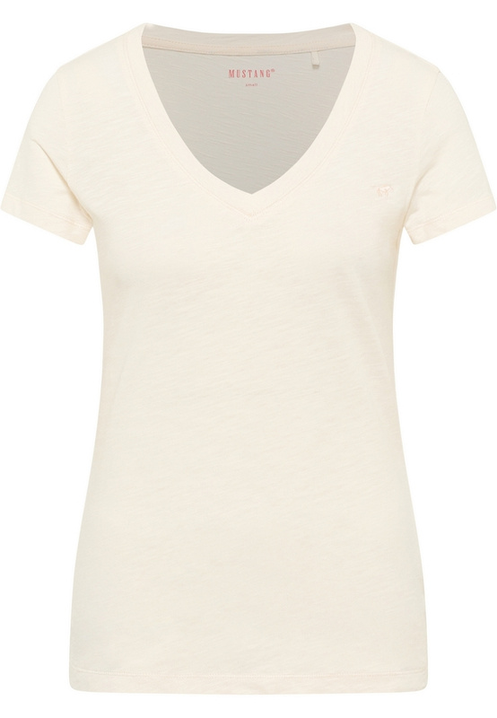 Damski T-Shirt Mustang Style Beverly Whisper White 1016139 2013