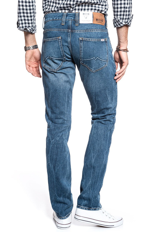 SPODNIE MĘSKIE MUSTANG Chicago Tapered DENIM BLUE 1008742 5000 803