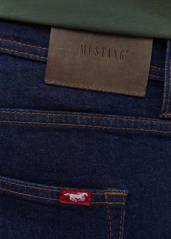 Męskie Spodnie jeansowe Mustang Style Oregon Slim Denim Blue 1017220 5000 883