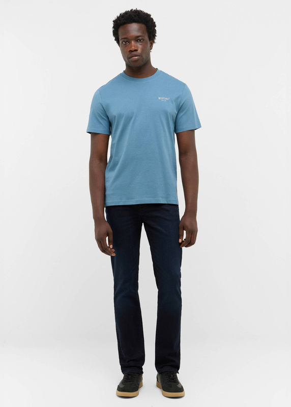 Męski T-Shirt Mustang Style Austin Bluestone 1016857 5180