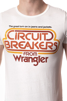 KOSZULKA WRANGLER CIRCUIT TEE OFFWHITE W7B14FK02 112131403