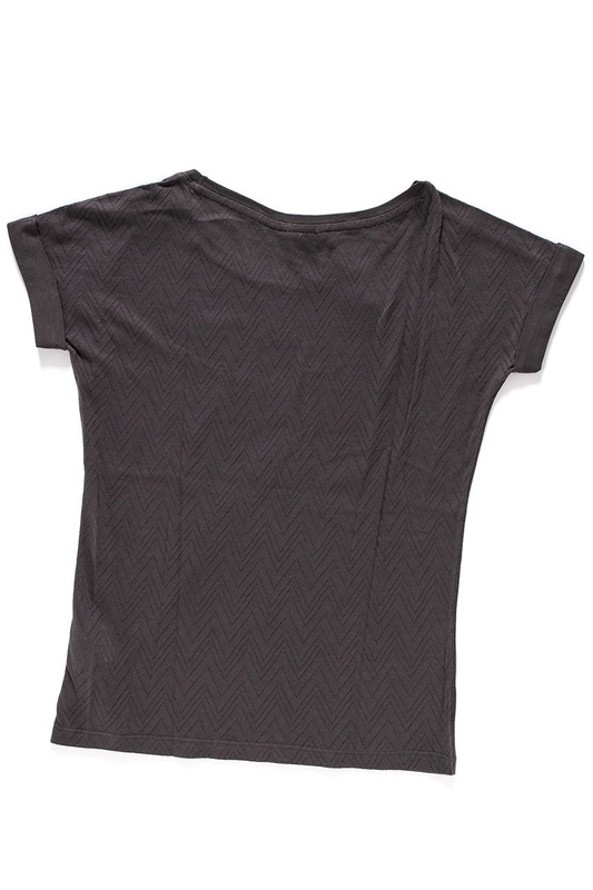 WRANGLER T SHIRT DAMSKI COMBO T BLACK COFFEE W7285DREI