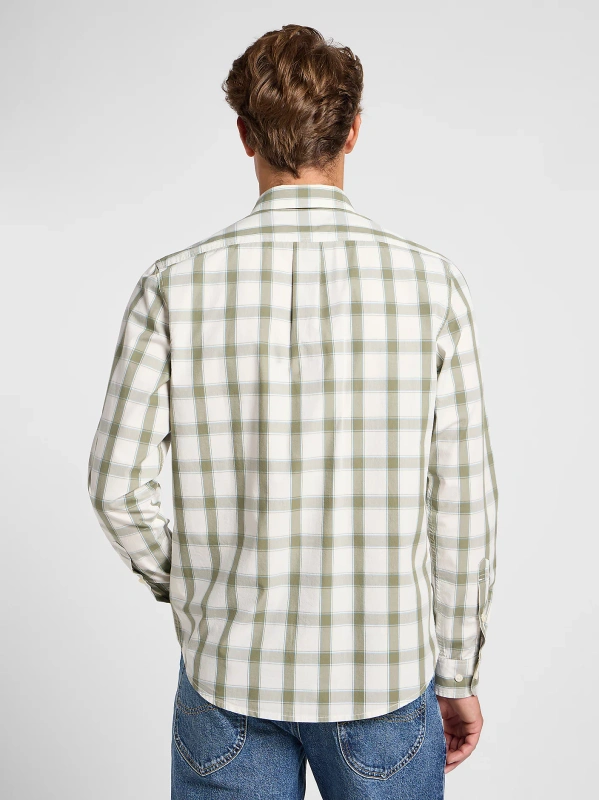 MESKA KOSZULA LEE LEE BUTTON DOWN ECRU 112363897