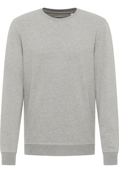 Męska Bluza Nierozpinana Mustang Style Clio Mid Grey Mélange 1016364 4140