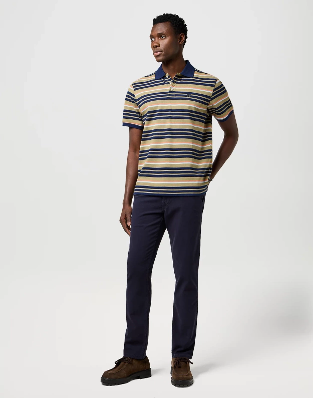 MESKIE SPODNIE WRANGLER REGULAR CHINO DARK NAVY 112371030