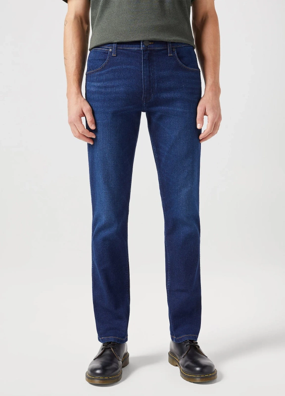 WRANGLER MĘSKIE SPODNIE JEANSOWE WRANGLER GREENSBORO NIGHT SHADE 112350837