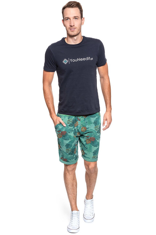 SPODENKI MUSTANG Jim Sweat Shorts Summer Floral 1009733 11686