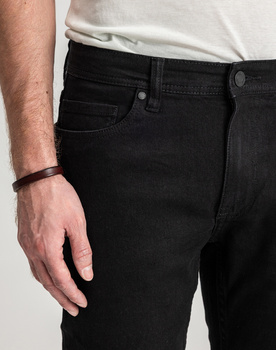 Męskie Spodnie Jeansowe Marcus Felix 2020 Jeans Black Wash 14-200186