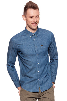 LEE BUTTON DOWN INDIGO L880RDDK