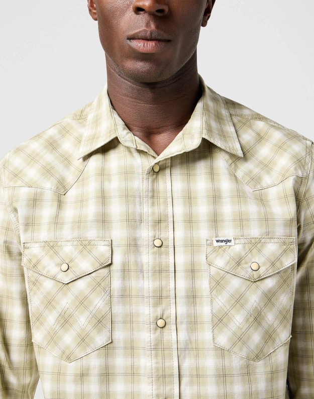 MESKA KOSZULA WRANGLER WESTERN SHIRT TEA 112362765