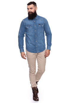 LEE RIDER SHIRT CRUSHED HEAVEN L851AFFU