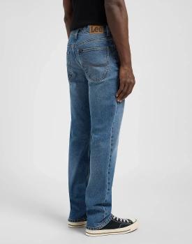 MESKIE SPODNIE  LEE BROOKLYN STRAIGHT TRUE 112371078