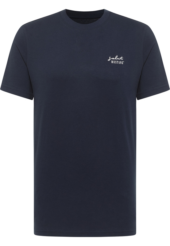 Męski T-Shirt Mustang Style Austin Dark Sapphire 1016280 4136