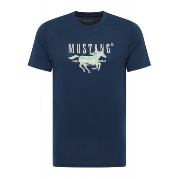 Męski T-Shirt Mustang Style Austin Dress Blues 1016484 5334
