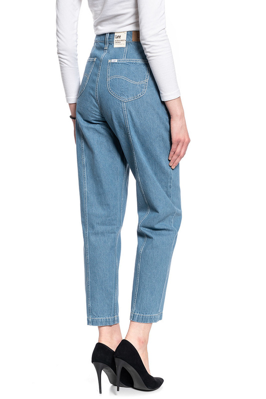 DAMSKIE SPODNIE JEANSOWE LEE Panelled Stella Tape GREY BALA L30QMMOJ 112106579