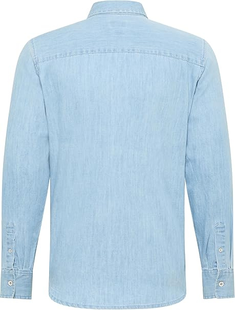 Męska Koszula Mustang Style Cullman Denim Blue 1016245 5000 200