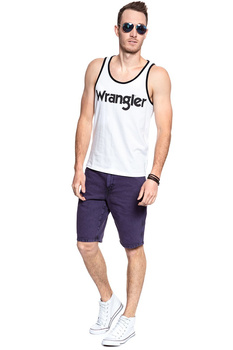 KOSZULKA WRANGLER RINGER TANK WHITE W7B64FQ12 112131523