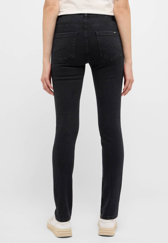 Damskie Spodnie jeansowe Mustang Style Shelby Slim Denim Black 1015564 4000 802