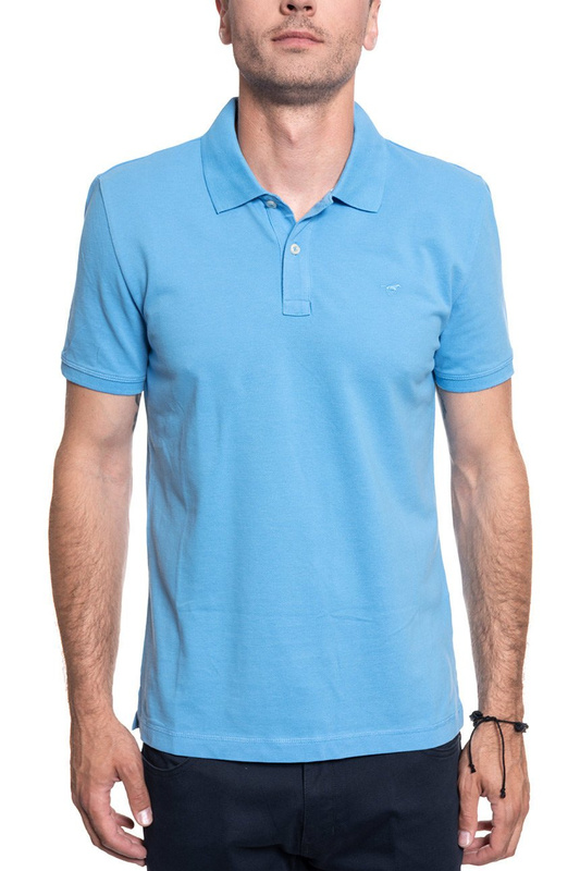 KOSZULKA POLO MĘSKA MUSTANG Paplo PC basic BONNIE BLUE 1009515 5094