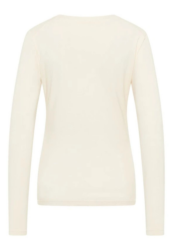 Damski Longsleeve Mustang Style Anna C Tee Whisper White 1014491 2013