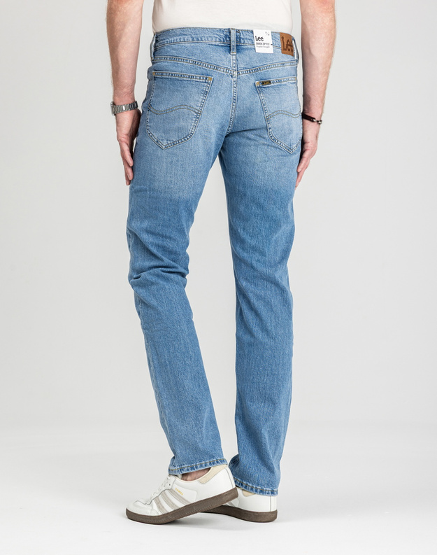 MESKIE SPODNIE  LEE DAREN HORIZON BLUE 112367189