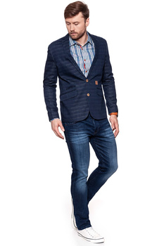 ANERKJENDT INDIE BLAZER DARK DENIM 8.413.102