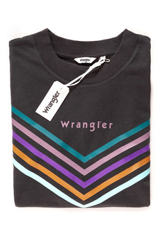 WRANGLER RAINBOW TEE FADED BLACK W7005GFV6 112130866