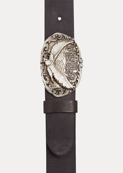 PASEK MĘSKI WRANGLER CTF EAGLE BELT BLACK W0178U101 112125439