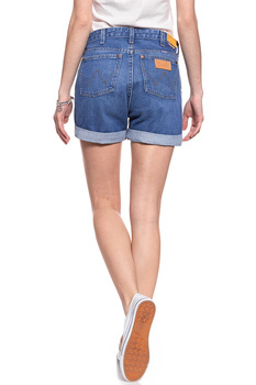 DAMSKIE SPODENKI WRANGLER RETRO BOY SHORT B&Y CHEEKY GIRL W244GX14Z 112127931