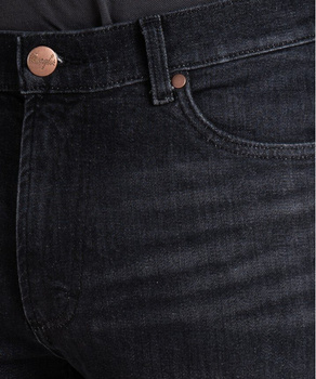 WRANGLER LARSTON MĘSKIE SPODNIE JEANSOWE JEANSY FADED BLACK W18SEHXV6 112337510