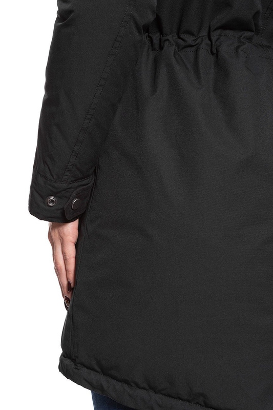 DAMSKA KURTKA ZIMOWA WRANGLER LONG PARKA BLACK W4N3V4100 112129163