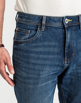 Męskie Spodnie Jeansowe Josh Regular Slim Mid Stone Wash Denim 1047978 10281