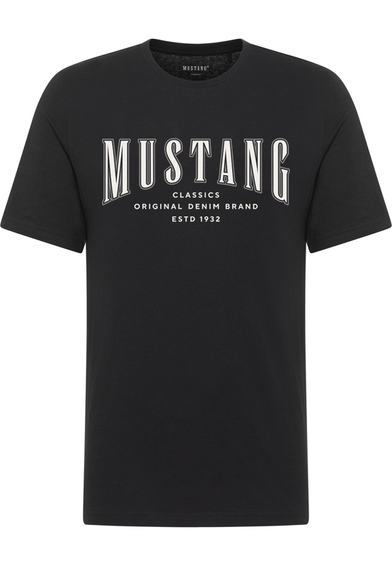 Męski T-Shirt Mustang Style Alex Black 1017335 4142