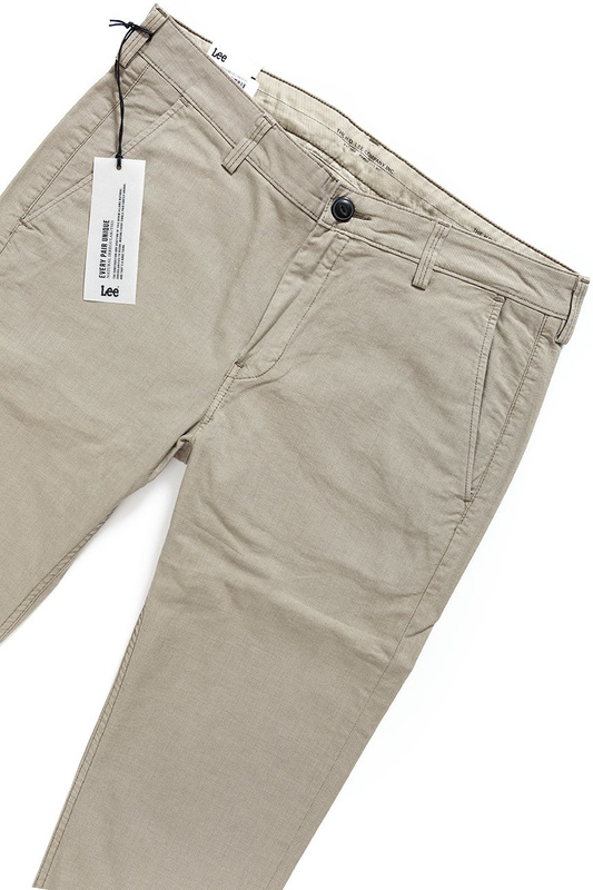 LEE SPODNIE MĘSKIE CHINO BEIGE L768CK76