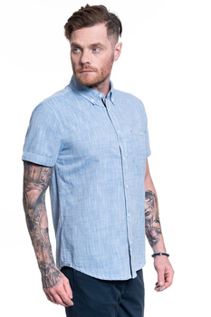 MĘSKA KOSZULA MATERIAŁOWA MUSTANG CHRIS STRIPE SHIRT 1009560 5234