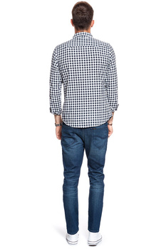 LEE RIDER CROPPED DK VINTAGE WORN L75GMGLM SAMPLE 112120887