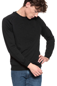 BLUZA LEE EMBOSSED CREW SWS BLACK L81PSP01 112121882