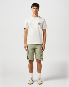 WRANGLER MĘSKIE SPODENKI WRANGLER CJ CARGO SHORTS TEA 112362504