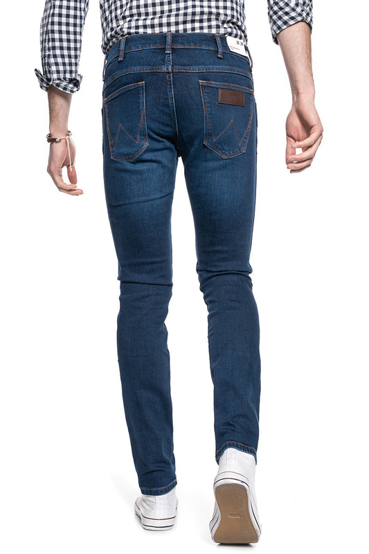 WRANGLER BRYSON MĘSKIE SPODNIE JEANSOWE STATIC BLUE W14XLQ25J 112141173