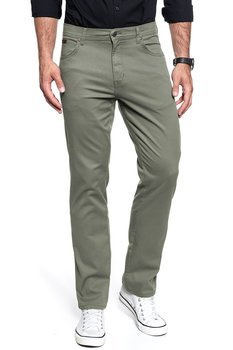 WRANGLER SPODNIE MĘSKIE TEXAS DUSTY OLIVE W121W3275 112126231
