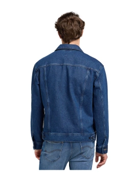 MESKA KURTKA JEANSOWA  LEE RELAXED RIDER JACKET REACH 112371312