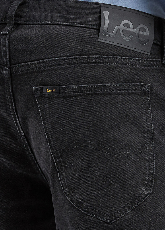 LEE DAREN ZIP FLY MĘSKIE SPODNIE JEANSOWE JEANSY PITCH BLACK L707ADEV 112322220