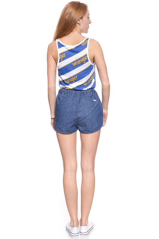 DAMSKIE SPODENKI WRANGLER JOG SHORT RETRO ACTIVE W29OFD123 112128585