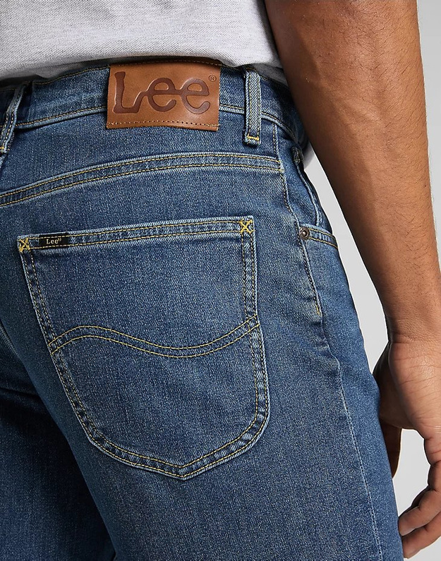 LEE BROOKLYN STRAIGHT MĘSKIE SPODNIE JEANSOWE MID STONEWASH L45271KX 112110081