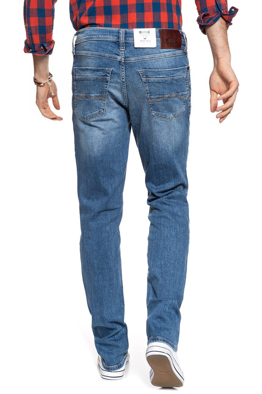 SPODNIE MĘSKIE MUSTANG Washington DENIM BLUE 1009083 5000 411
