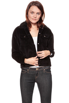 DAMSKA KURTKA PRZEJŚCIOWA WRANGLER 80´S WESTERN JACKET BLACK W422UP100 112128808