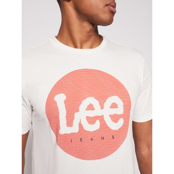 MĘSKI T-SHIRT LEE CIRCLE TEE OFF WHITE L64EFQMK 112115745
