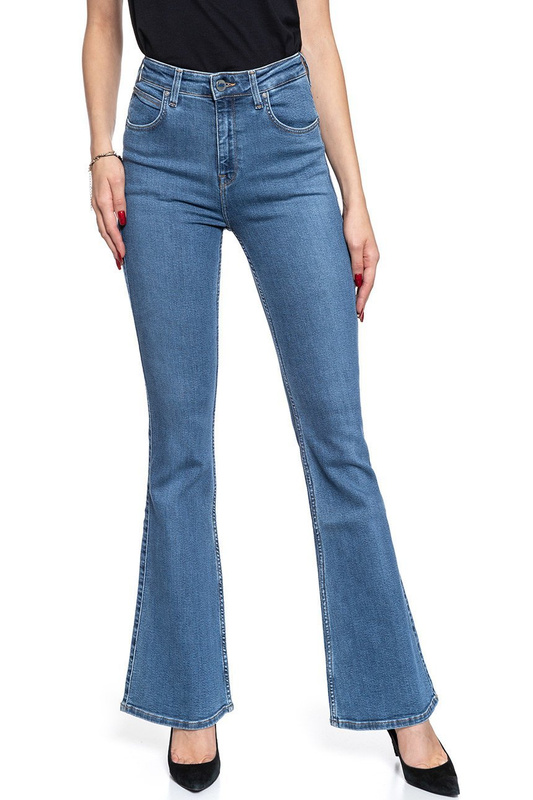SPODNIE LEE DAMSKIE Flare JACKSON WORN L30FMXAX SAMPLE 112106432