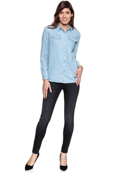SPODNIE DAMSKIE LEE SCARLETT DARK BLUES L526YESO 112111941