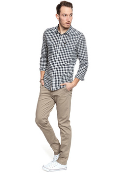 WRANGLER SPODNIE MĘSKIE CHINO BEIGE W16LA1XBB 112127301